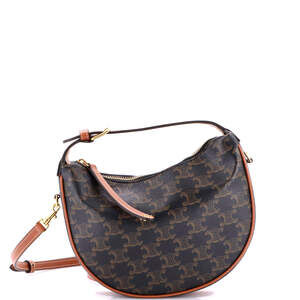 Celine Lulu Bag Triomphe Coated Canvas #222632C17B